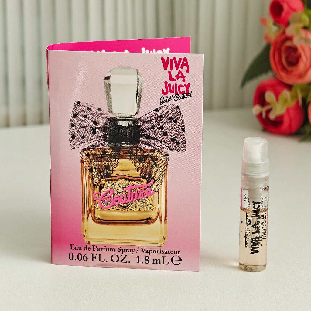 New Juicy Couture Viva La Juicy Gold Couture 006 Fl Oz Edp Tester Sample